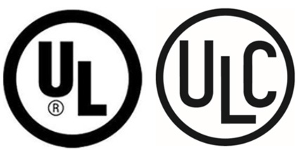 ULC and UL logos