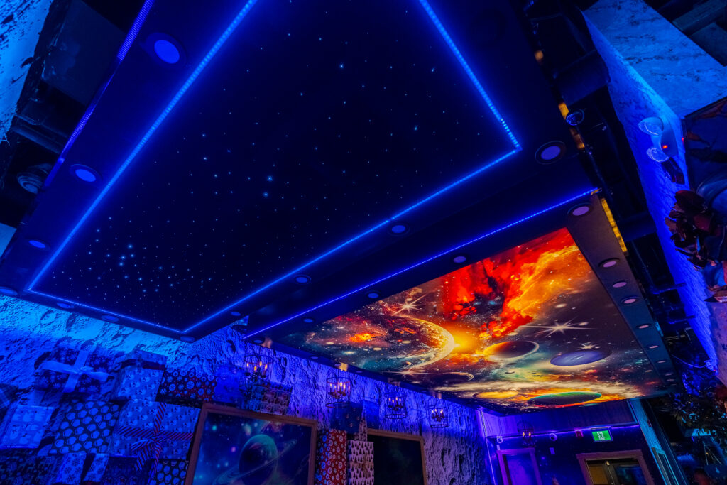 starry stretch ceiling