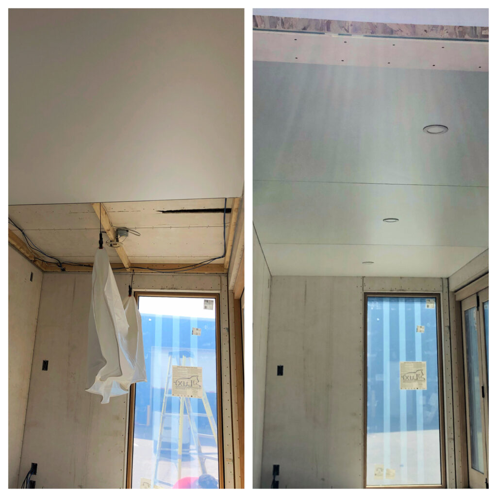modular home ceiling