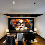 Acoustic ceiling and wall