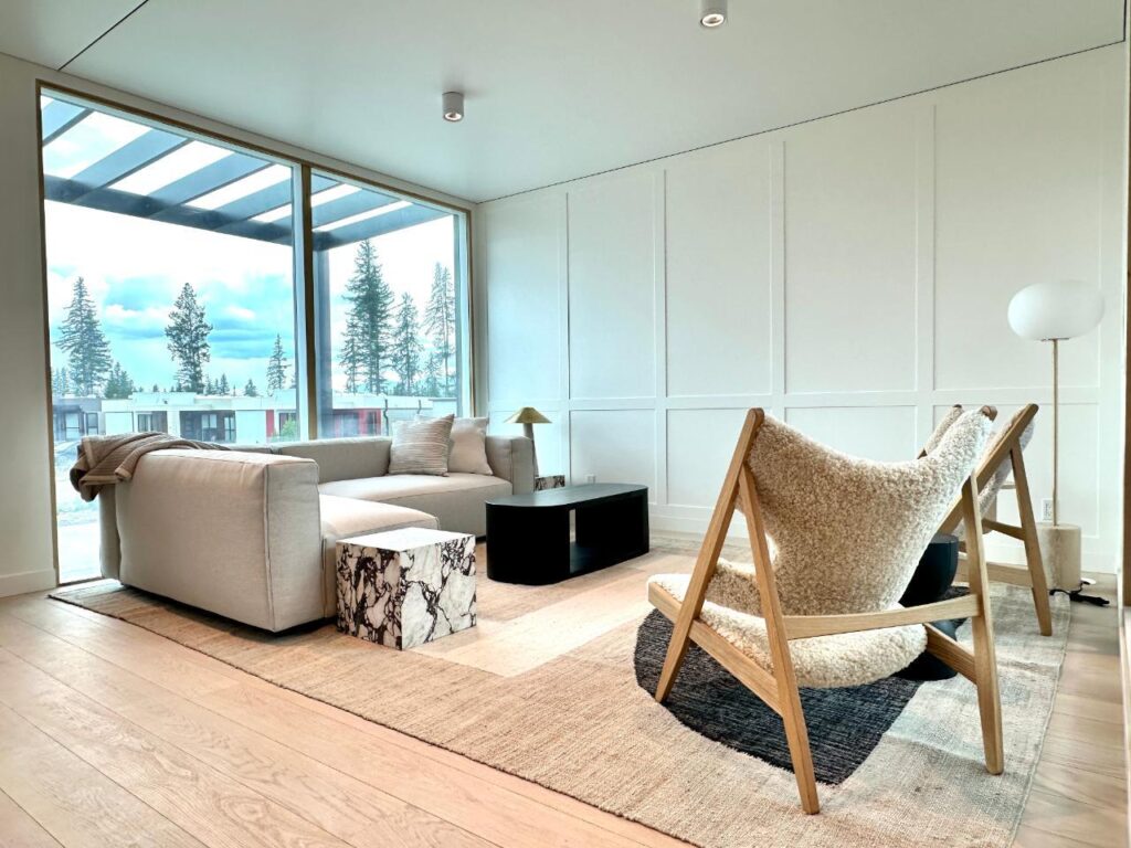 Stretch Ceiling Canada - White Satin finish