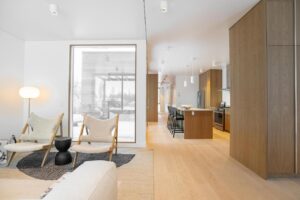 Stretch Ceiling - White Satin Material Canada best ceiling solution