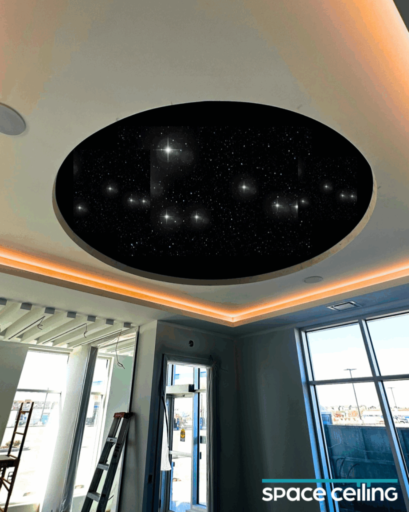 Galaxy Dental Star ceiling Project - Seton Location