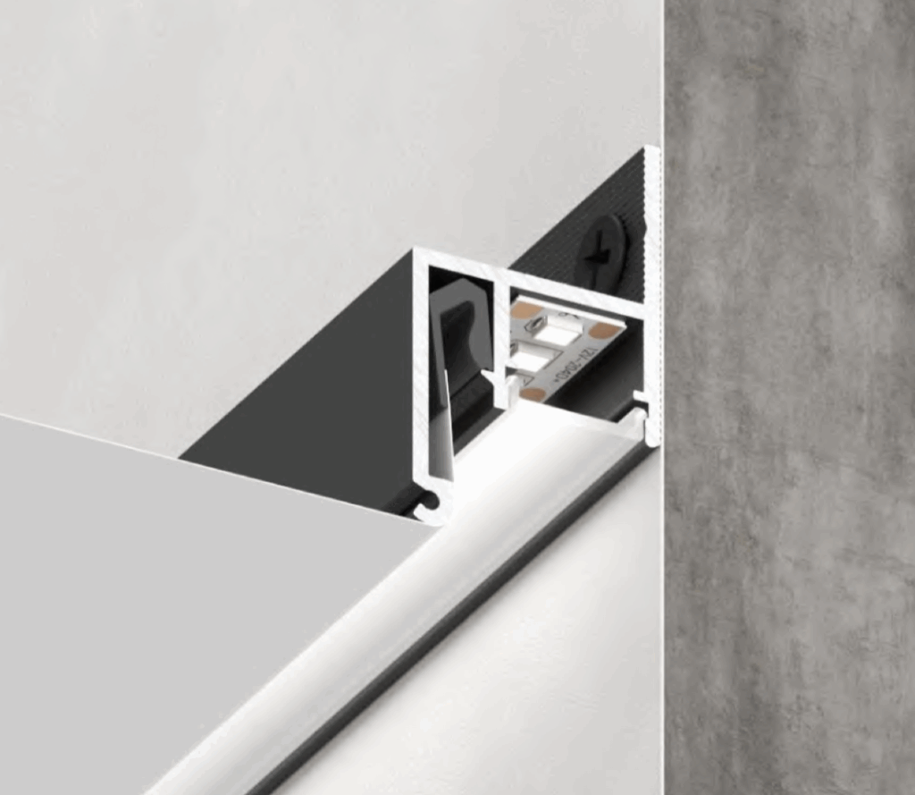 PVC led perimeter ligh with shadow gap