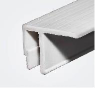 f plastic provile for pvc stretch ceiling