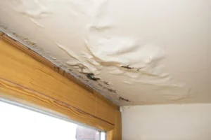 water leak damage