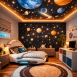 galaxy theme kids room
