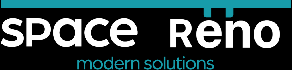 Space reno white logo