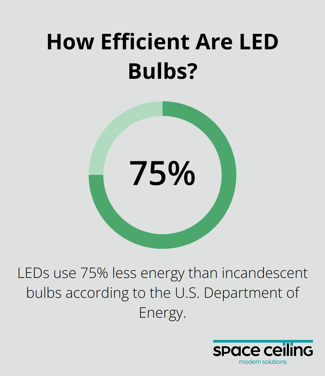 Infographic: How Efficient Are LED Bulbs?