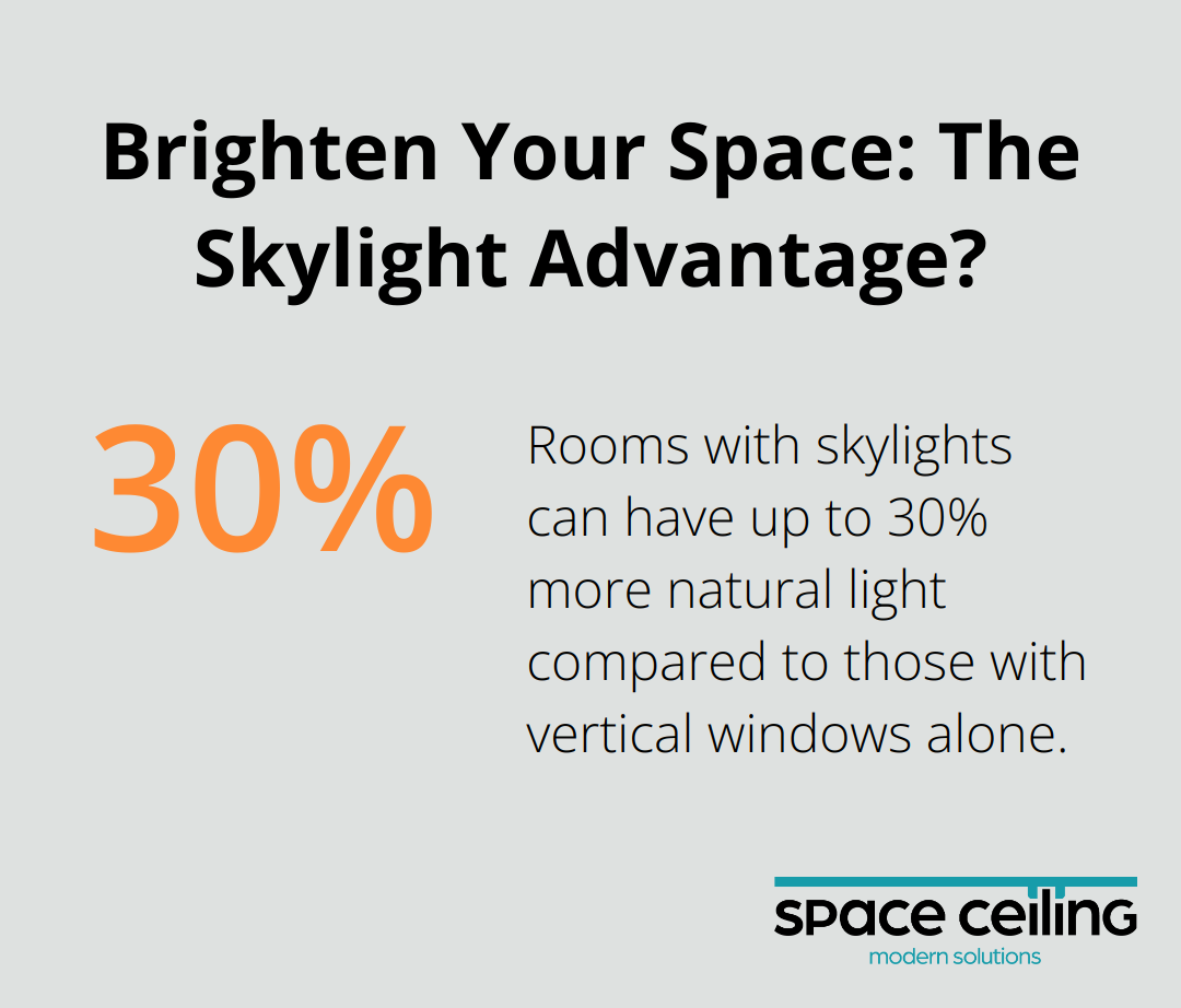 Infographic: Brighten Your Space: The Skylight Advantage? - vault ceiling, stretch ceiling can be done on vault ceiling,